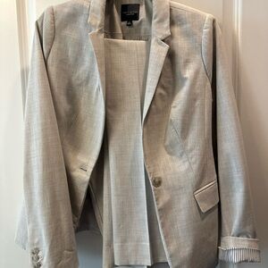 The Limited Light Gray Pant Suit